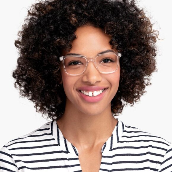 Warby Parker Chamberlain M LBF 500 Crystal Eyeglasses Frame w/ Case 51-17-140 main image 15